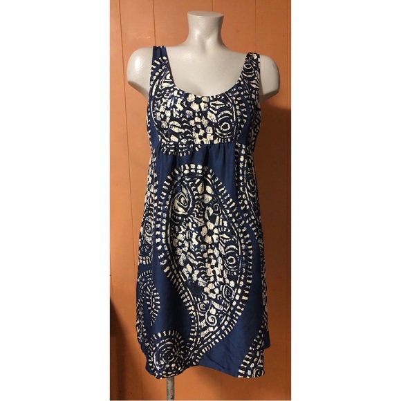 MICHAEL Michael Kors Dresses & Skirts - MICHAEL Michael Kors Blue and White Patterned Dress